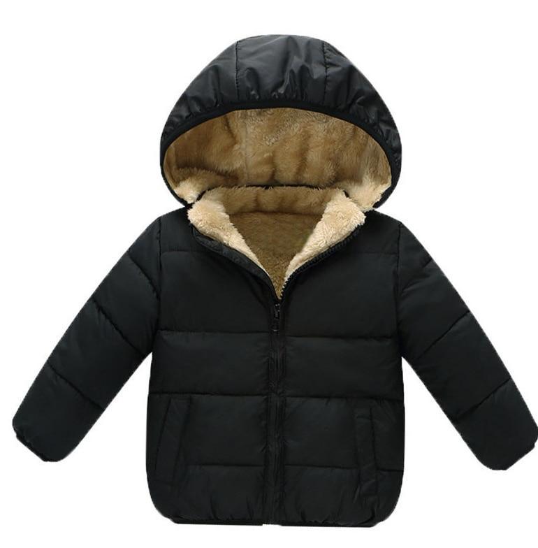 Classic Toddler Boys Windproof Padded Winter Jacket