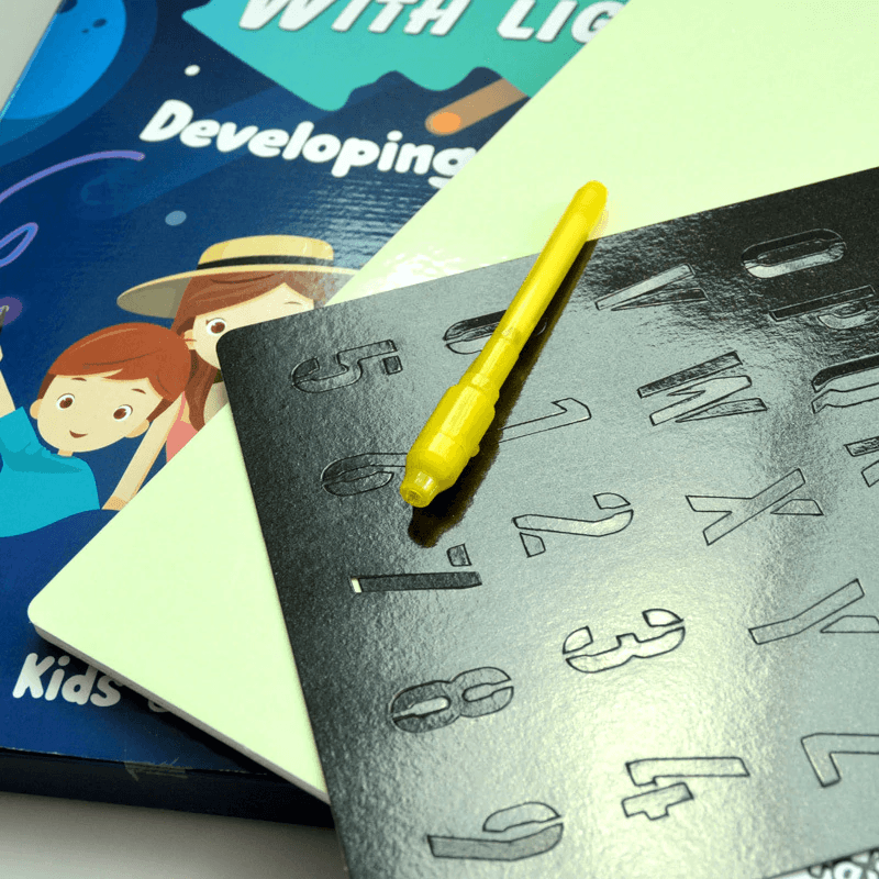 Kids Luminous Drawing Board Glow Tablet - Interactive Magic Sketchpad
