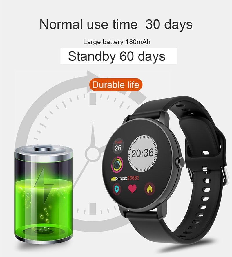 Waterproof Fitness Smartwatch with GPS & Activity Tracker