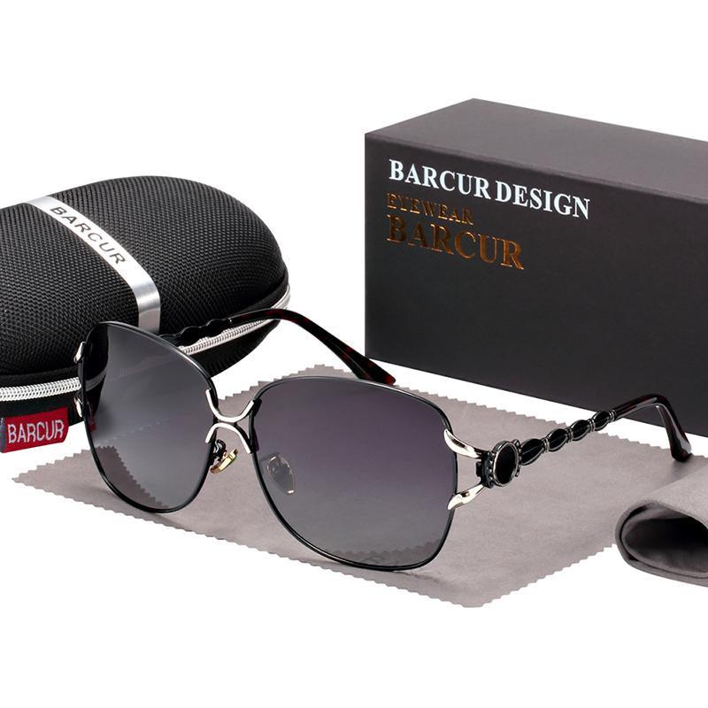 Oversized Polarized Fashion Sunglasses for Women Luxury Style