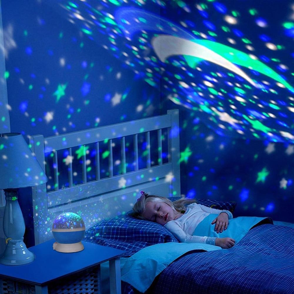 Starry Night Light Projector for Kids Bedroom Ceiling