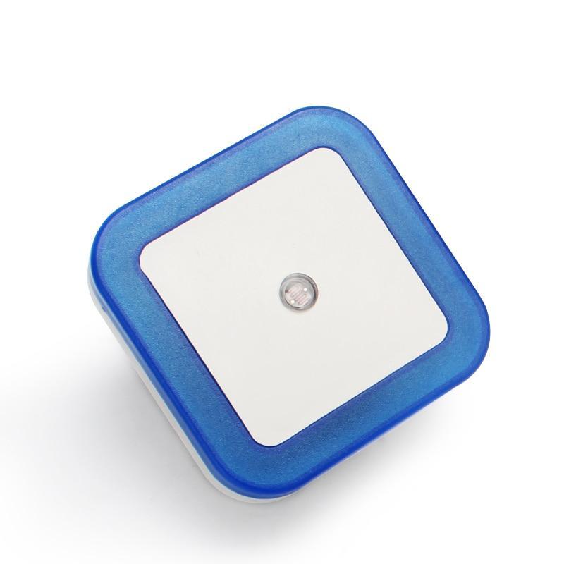 Minimalist LED Mini Night Light with Smart Sensor - White & Amber