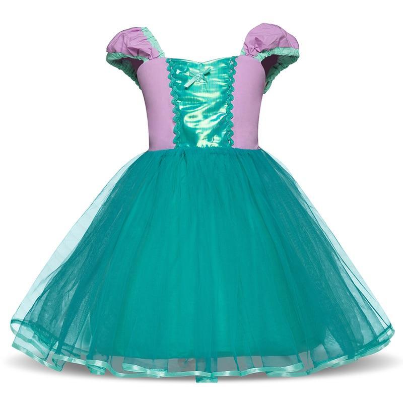 Luxury Purple Princess Tutu Dress for Girls Halloween & Birthday