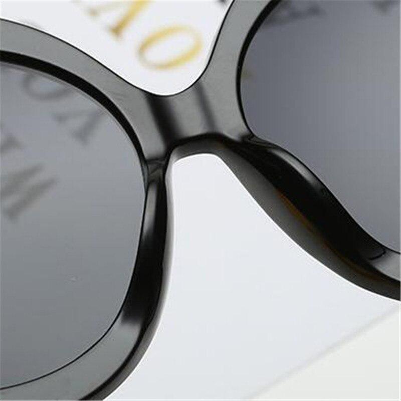 Luxury Oversized Round Oval Sunglasses with Polarized Lenses