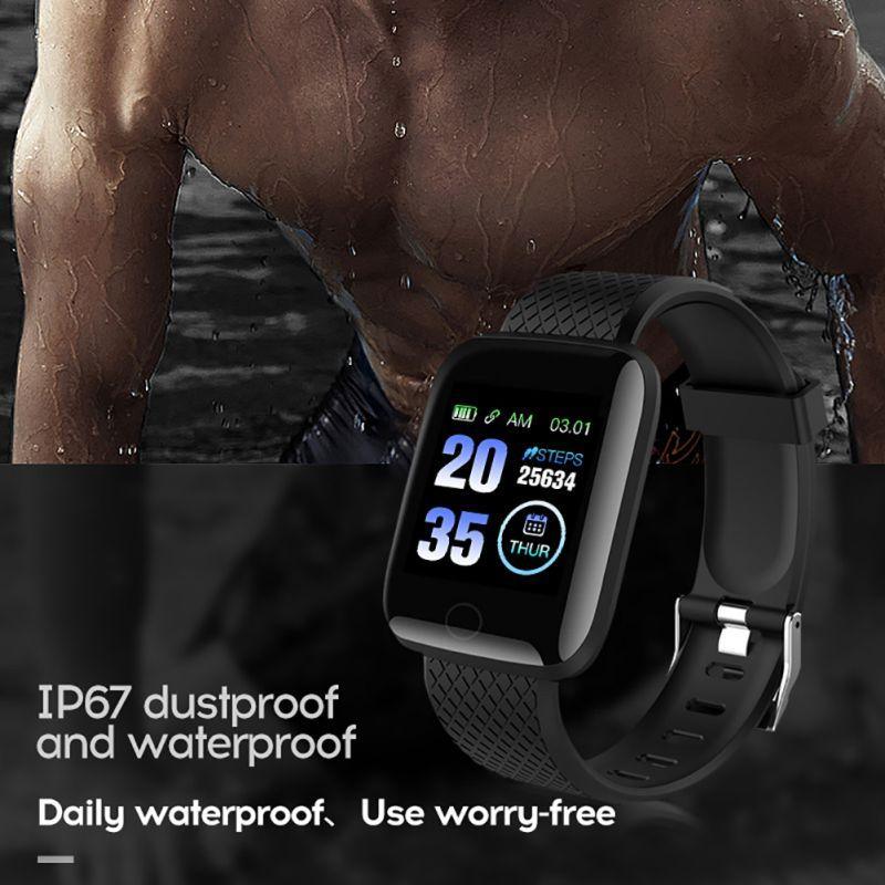 Smart Watch with Heart Rate & Blood Pressure Monitor - Sporty Fit