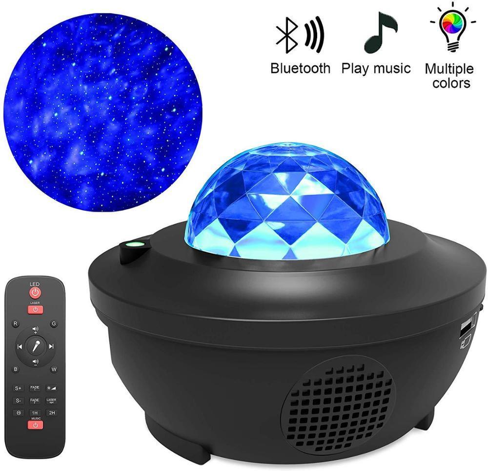 Bluetooth LED Cloud Galaxy Projector Night Light for Kids Bedroom