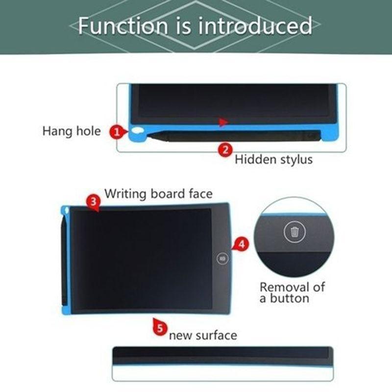 8.5 Inch Electronic LCD Writing Tablet - Modern Digital Doodle Pad