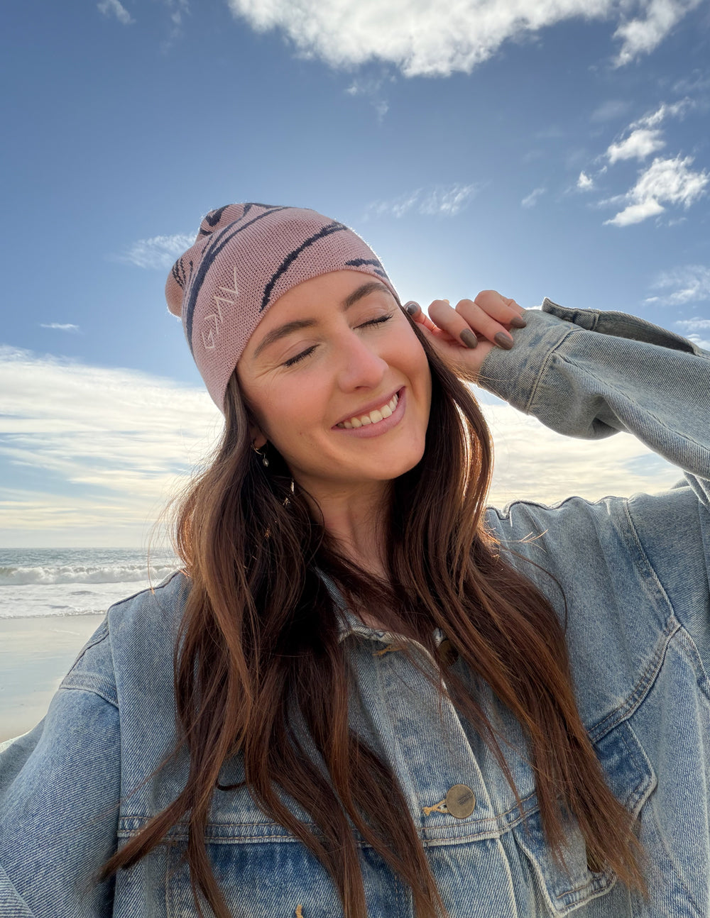 Highs and Lows Lightweight Breathable Beanie for Daily Comfort