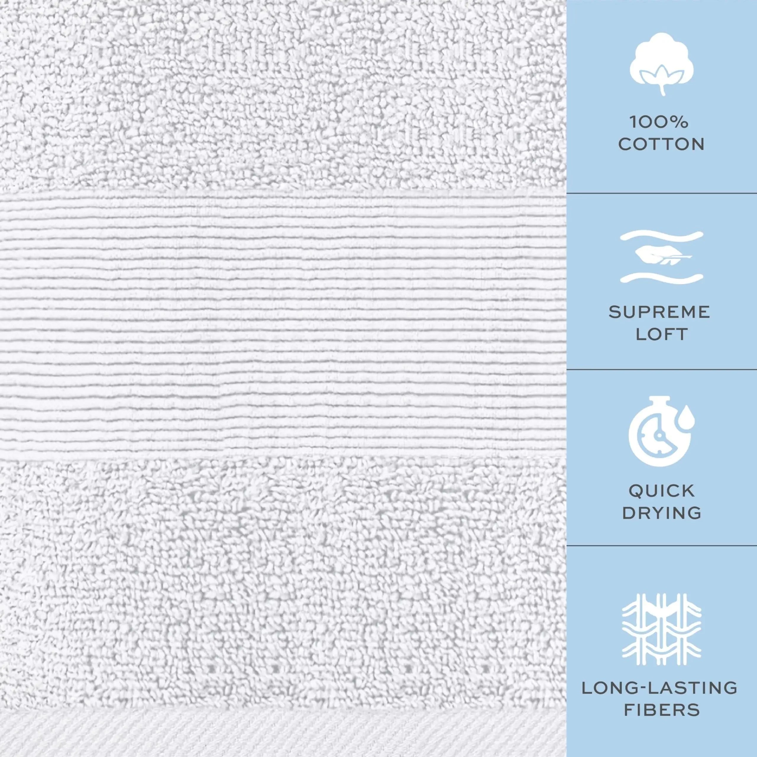 Resort Collection Soft Bath Sheets Towels Set of 2 Oversize Large 35x70 in