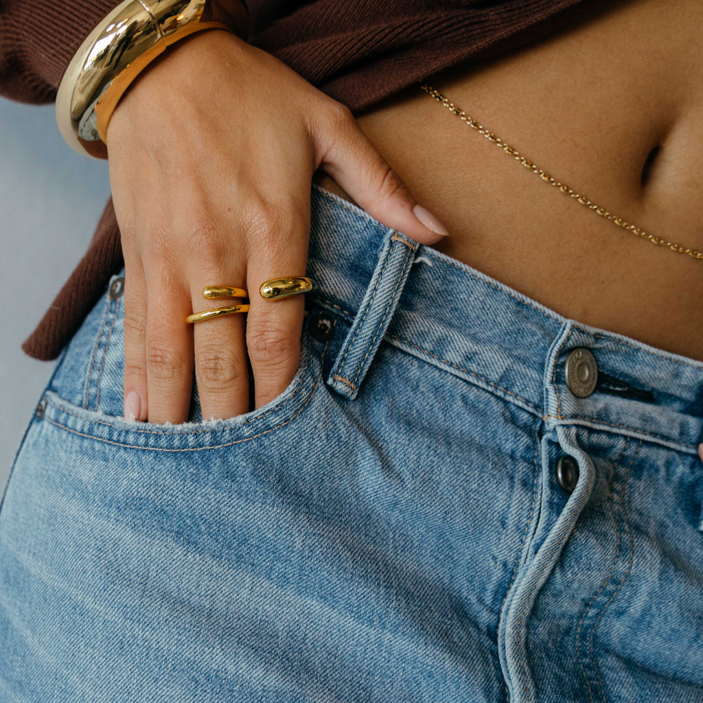 Corey Double Ring