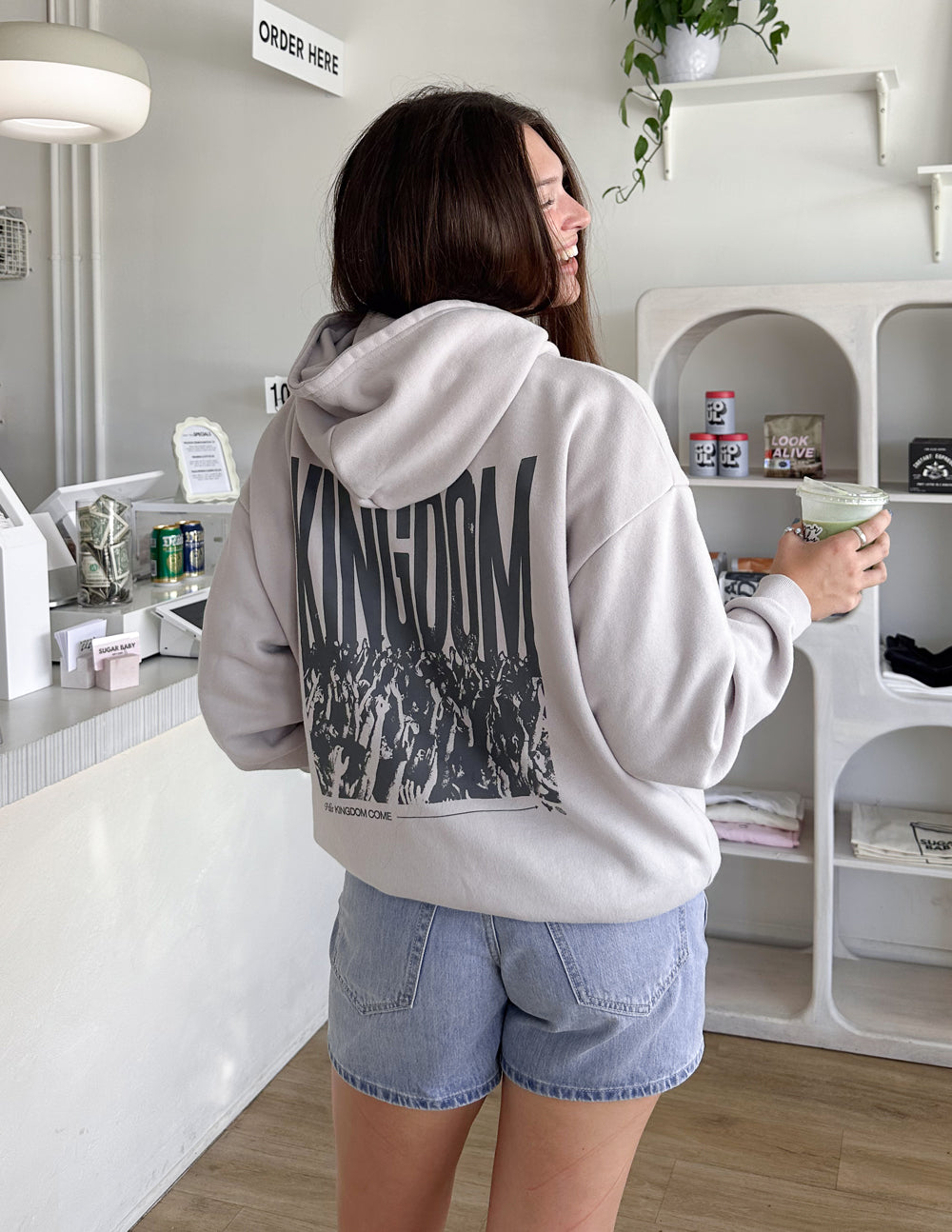 His Kingdom Come Unisex Cotton Hoodie