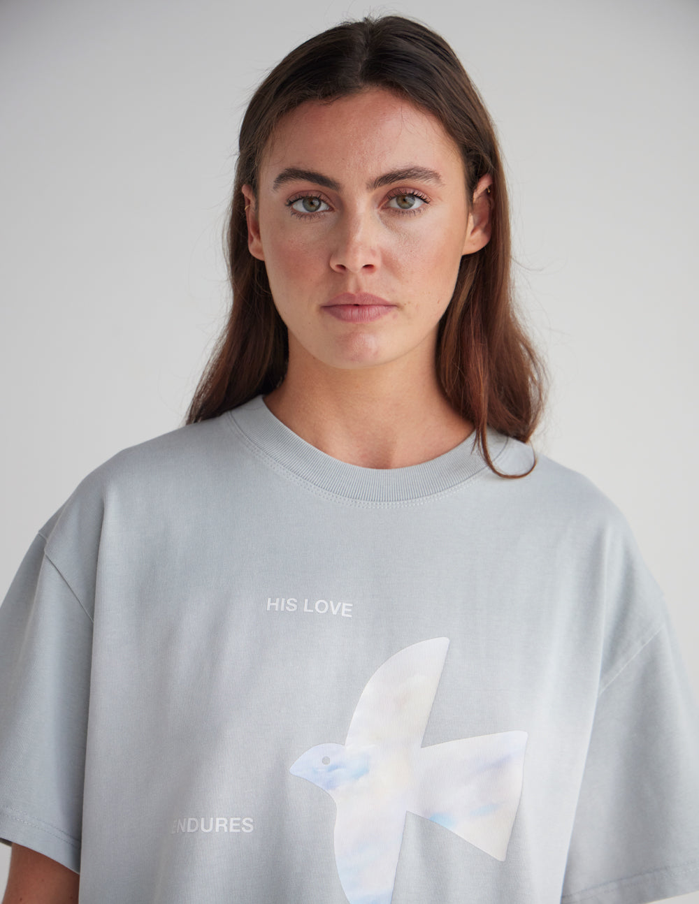 His Love Endures Forever Heavyweight Cotton Streetwear Tee
