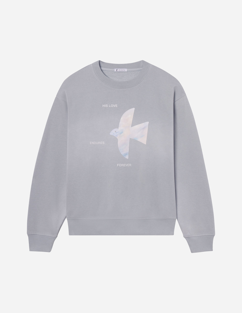 His Love Endures Forever Unisex Crewneck Sweatshirt