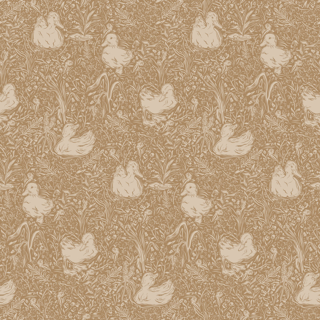 Hollingworth Floral Wallpaper in Pink, White, and Grey