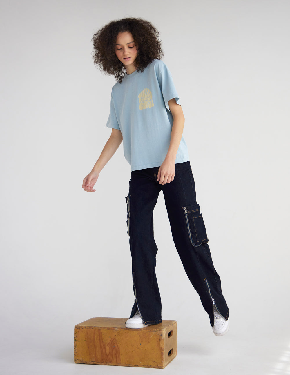 Holy Ghost Heavyweight Cotton Boxy Tee - Unisex Streetwear