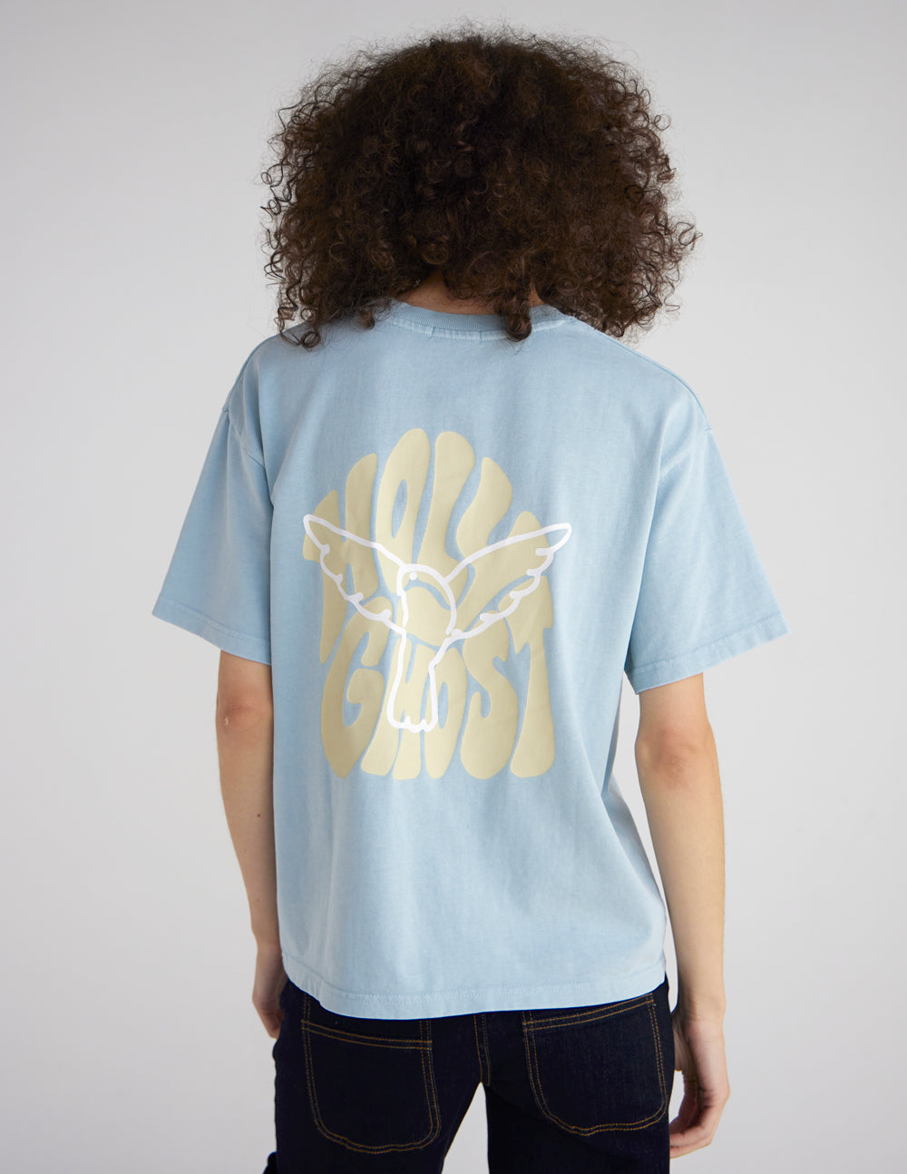 Holy Ghost Heavyweight Cotton Boxy Tee - Unisex Streetwear