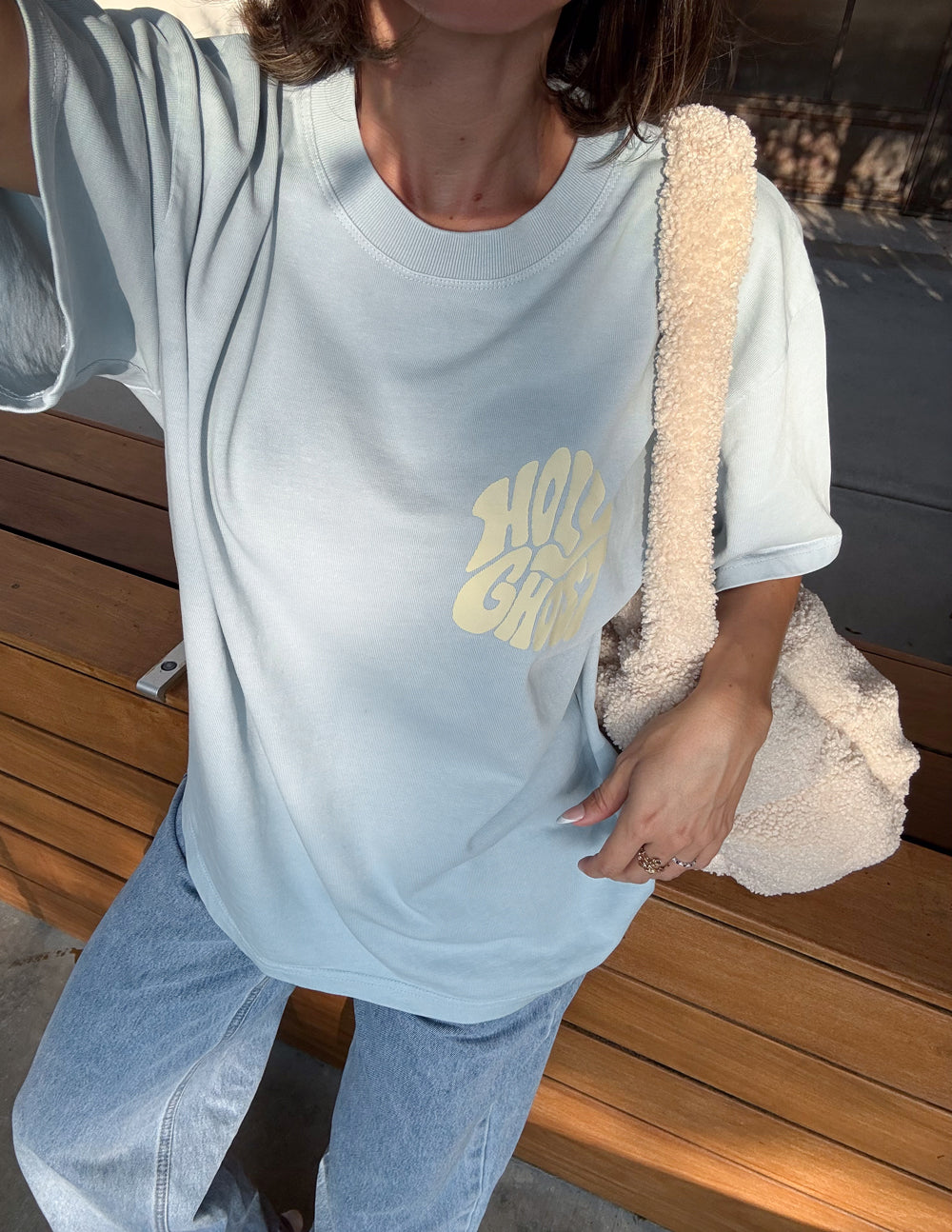 Holy Ghost Heavyweight Cotton Boxy Tee - Unisex Streetwear