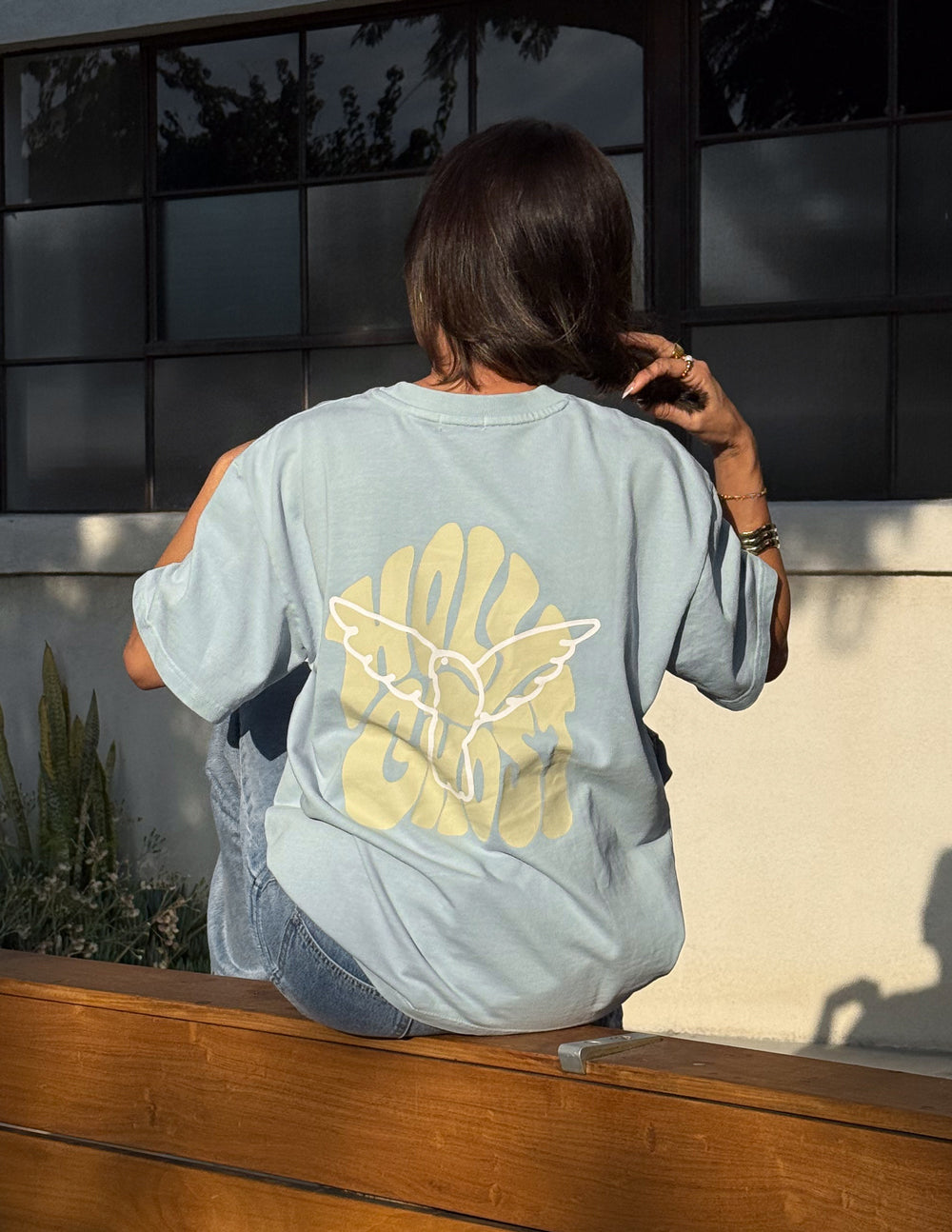 Holy Ghost Heavyweight Cotton Boxy Tee - Unisex Streetwear