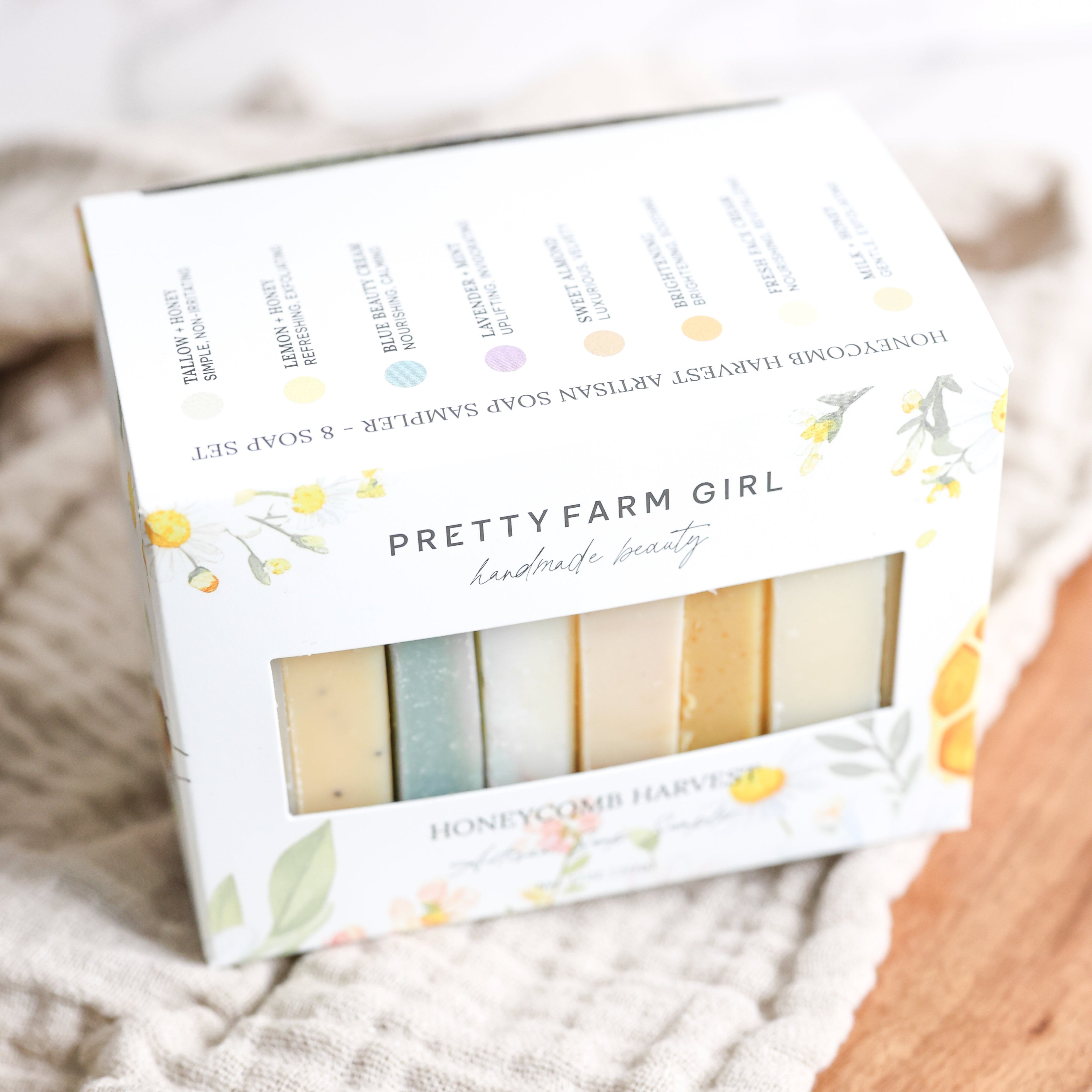 Honeycomb Harvest  Goat Milk & Tallow Soap Sampler