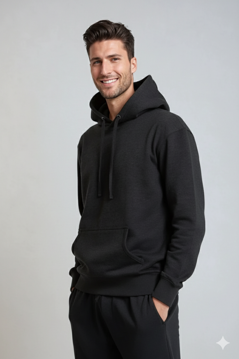 Midweight Pullover Hoodie Fleece Sweatshirt Standard Fit - Image 3