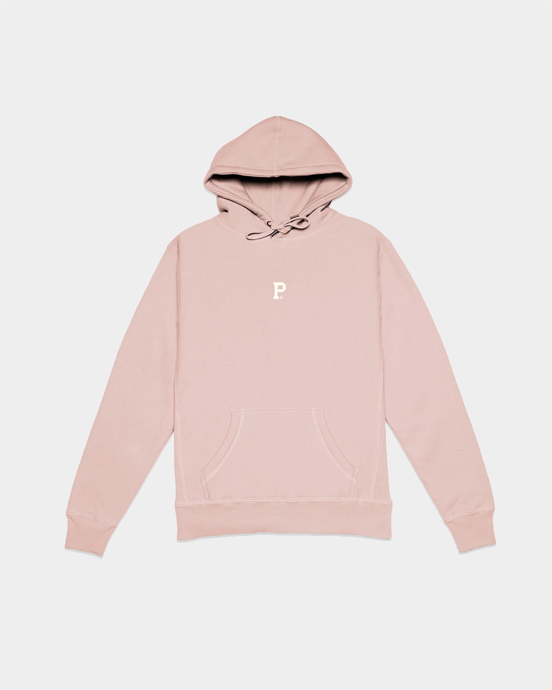 HeavyKnit Centerpiece Hoodie - Dusty Pink