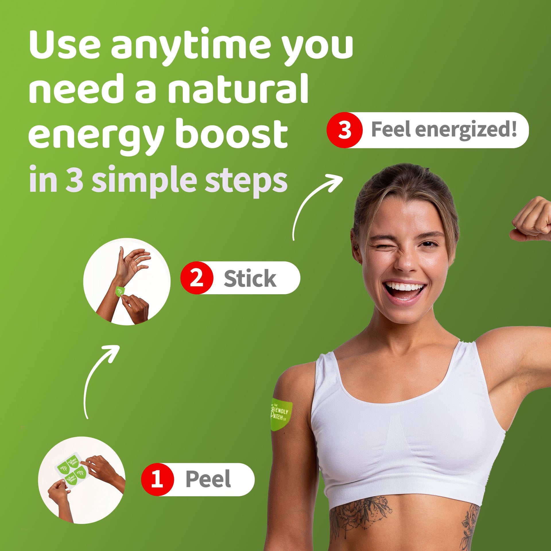 Boost Energy Patch - 28 Patches
