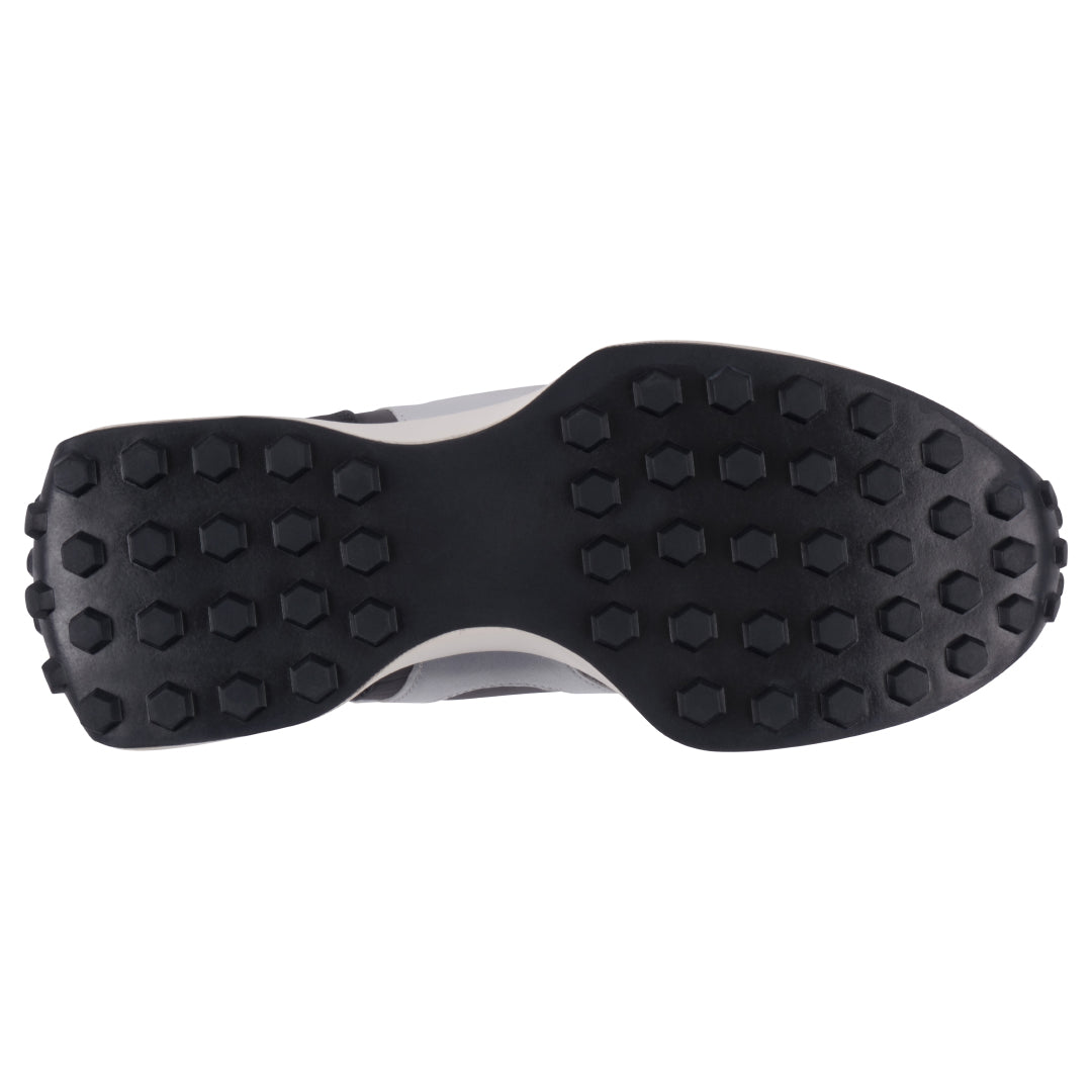 Women's Howell Black Lace-Up Sneakers Casual Fashion Trainers - Image 7