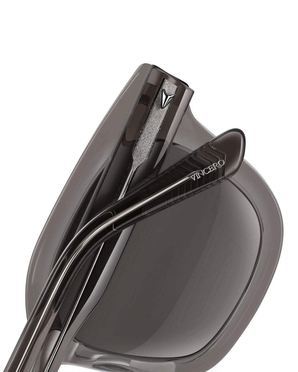 The Hudson Stone Sunglasses - Sleek Beveled Frame Eyewear