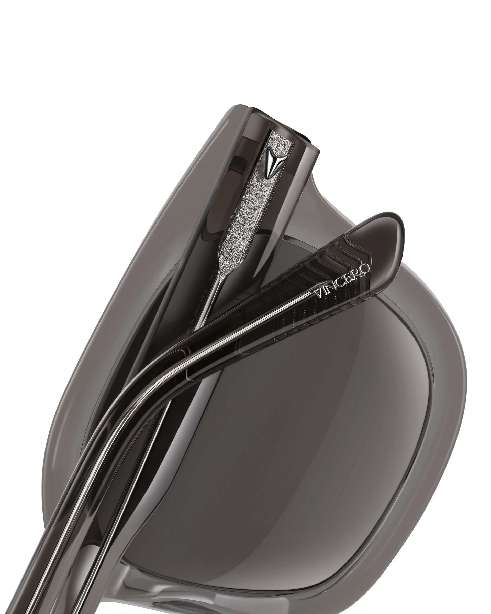 The Hudson Stone Sunglasses - Sleek Beveled Frame Eyewear