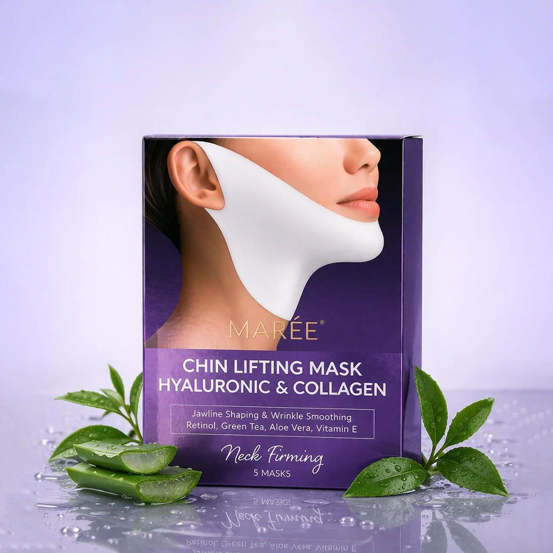 Maree Hyaluronic Acid V-line Lifting Mask packaging