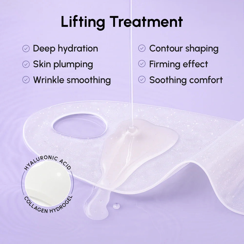 Hyaluronic Acid V-line Lifting Mask for Firm Jawline and Neck - Image 4