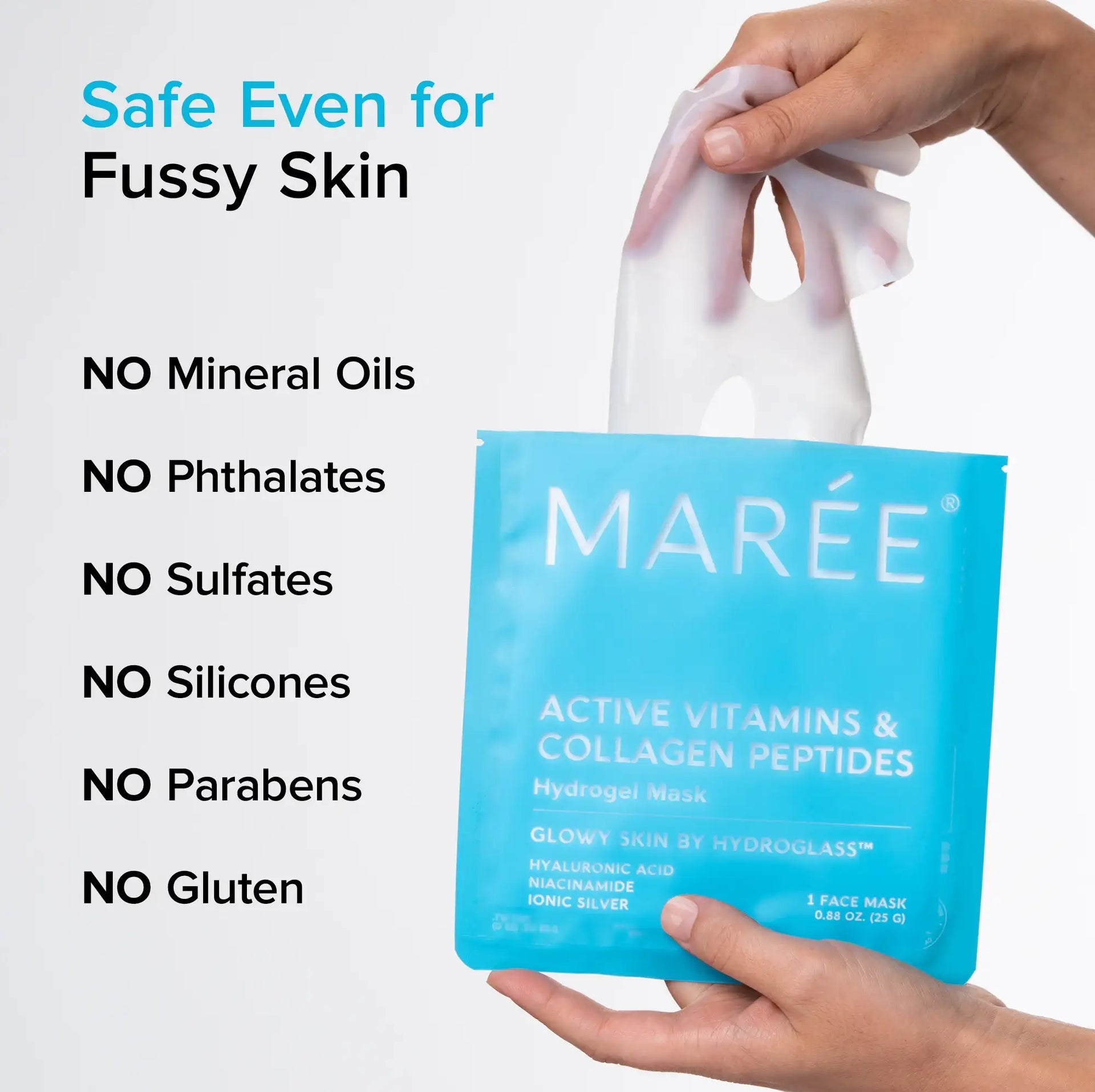 Active Vitamins & Collagen Peptides Hydrogel Face Mask - Image 5