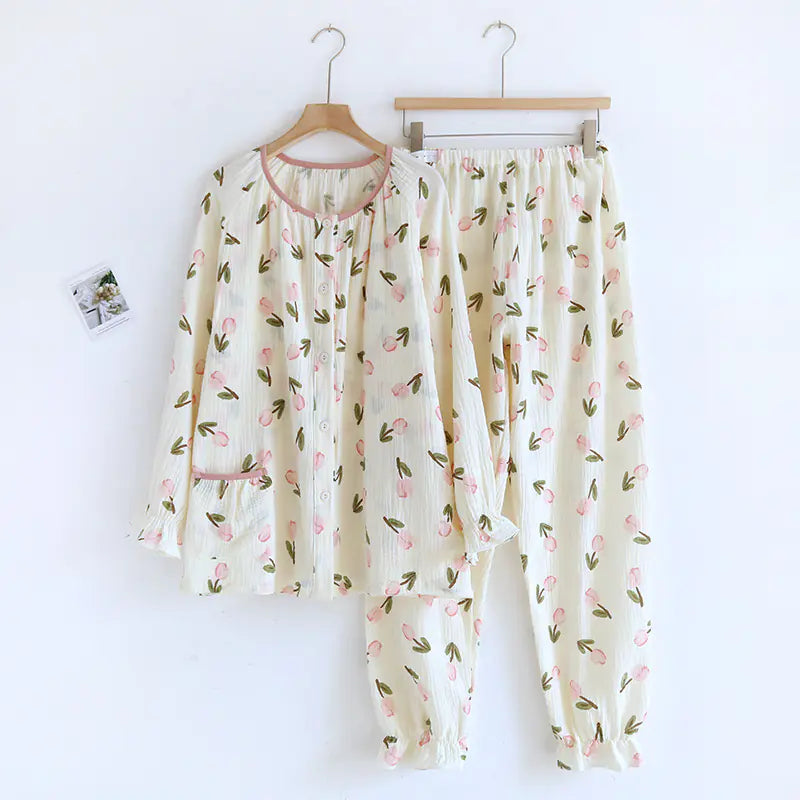 Spring Summer Autumn Winter Nursing Maternity Set