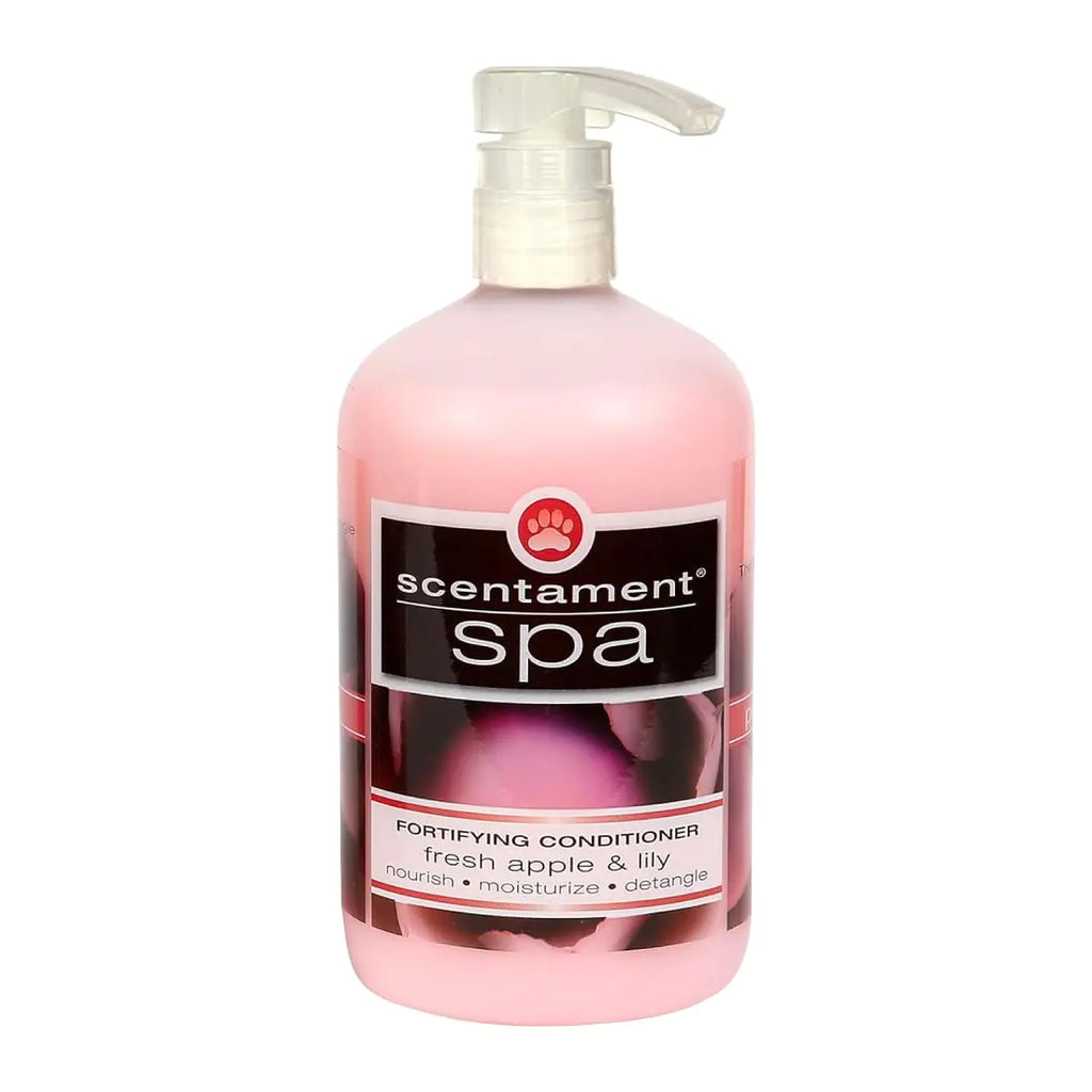 Best Shot Scentament Spa Fortifying Puppy Conditioner Ideal Skin Care Product for Deep Cortex Conditioning Fresh Apple Lily 16 Oz.