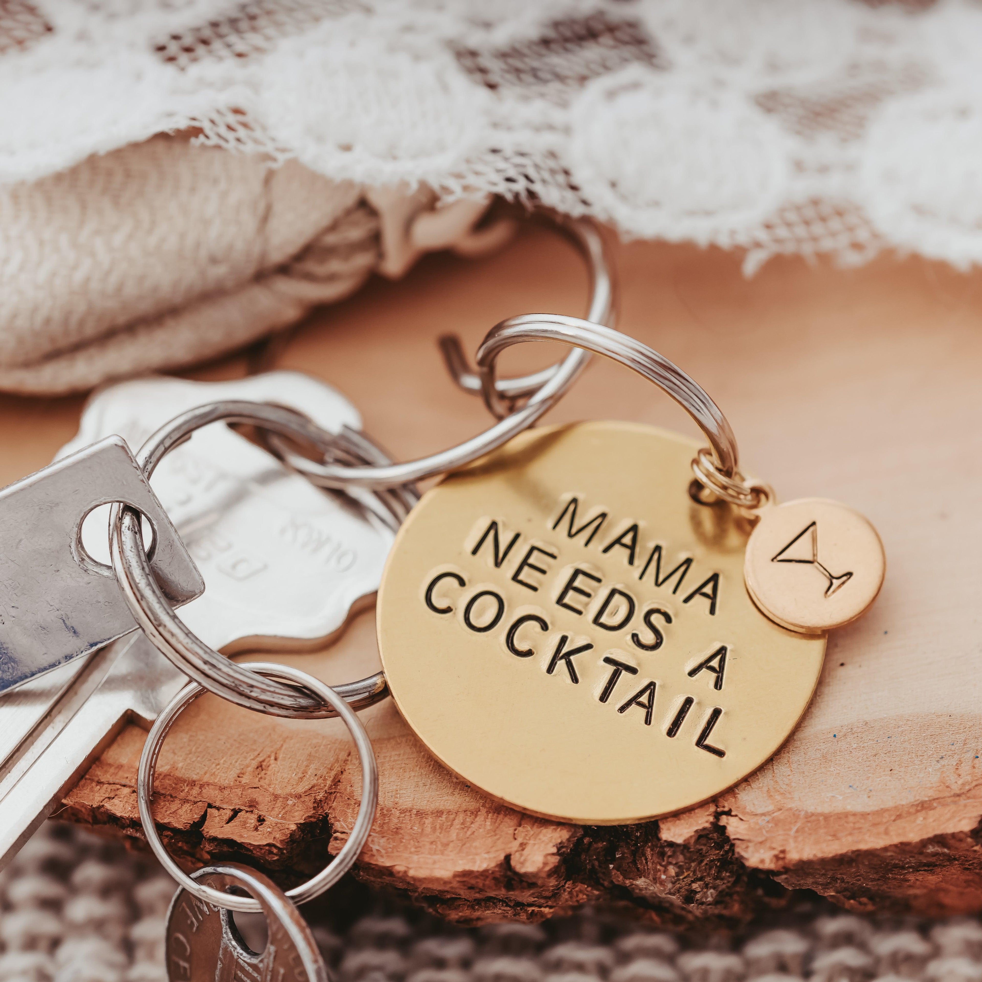 I'M A DELICATE FUCKING FLOWER Brass Disc Keychain