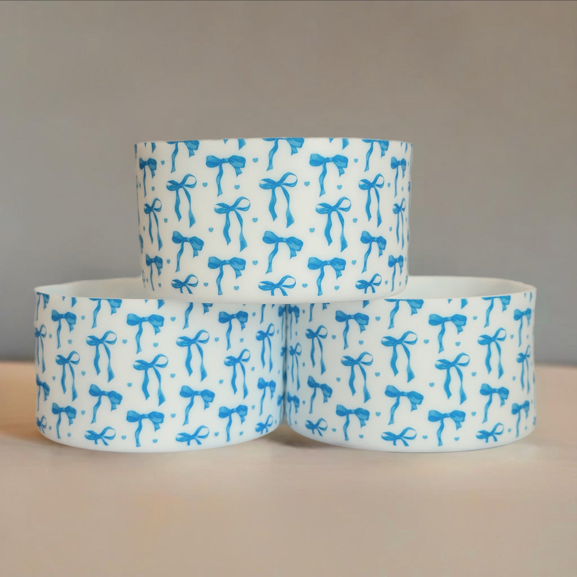 Blue Baby Bow  Boot
