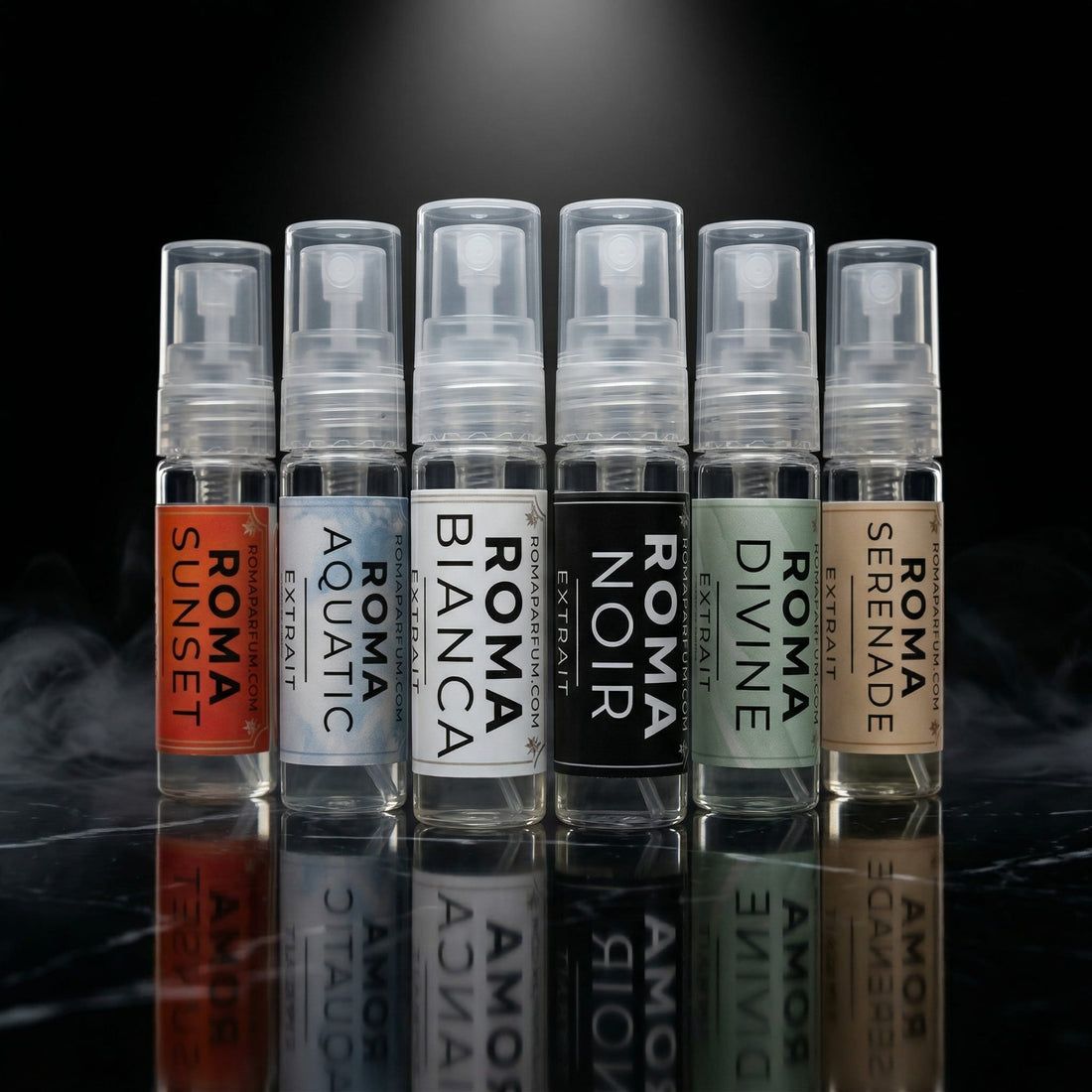 Roma Scent Discovery Kit - 8 Piece Extrait de Parfum Sample Set