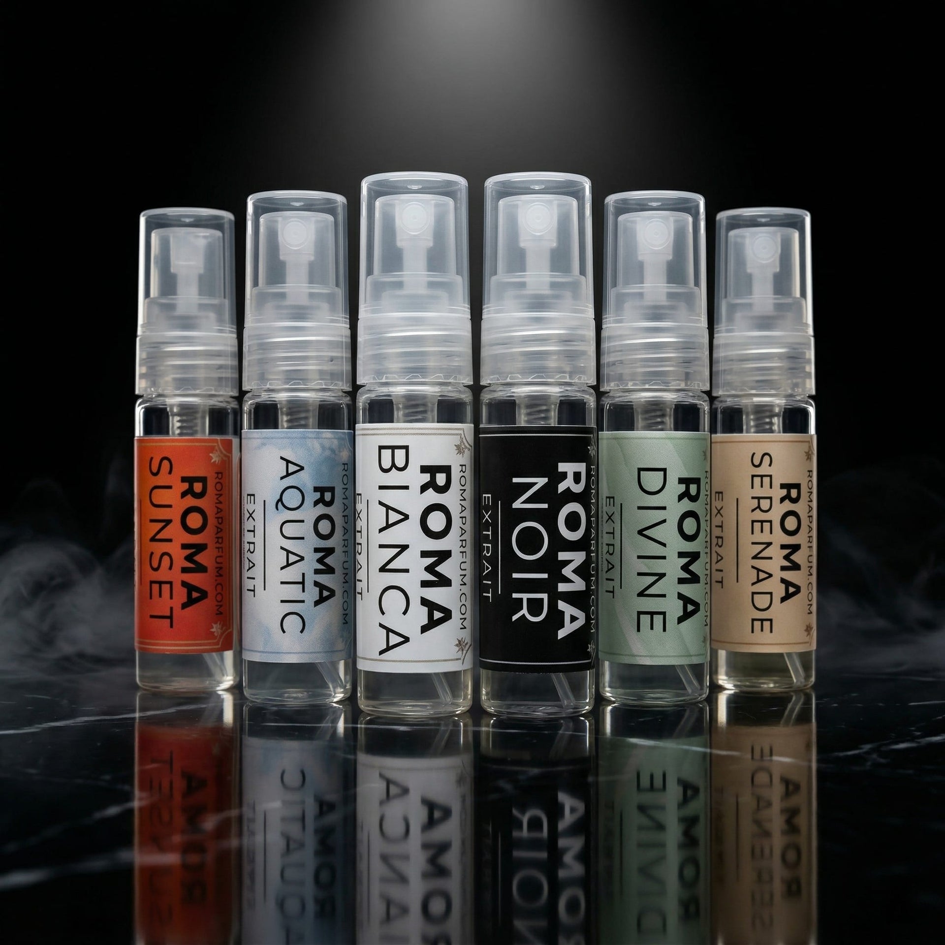 Roma Scent Discovery Kit - 8 Piece Extrait de Parfum Sample Set