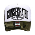 CONSECRATED Foam Trucker - White/Camo