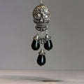 Gothic Sugar Skull Skeleton Charm - Tumbler Handle Charm