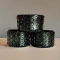 Black & Gold Glitter Waffle Boot