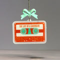 Life of a Showgirl Cassette Charm - Tumbler Handle Charm