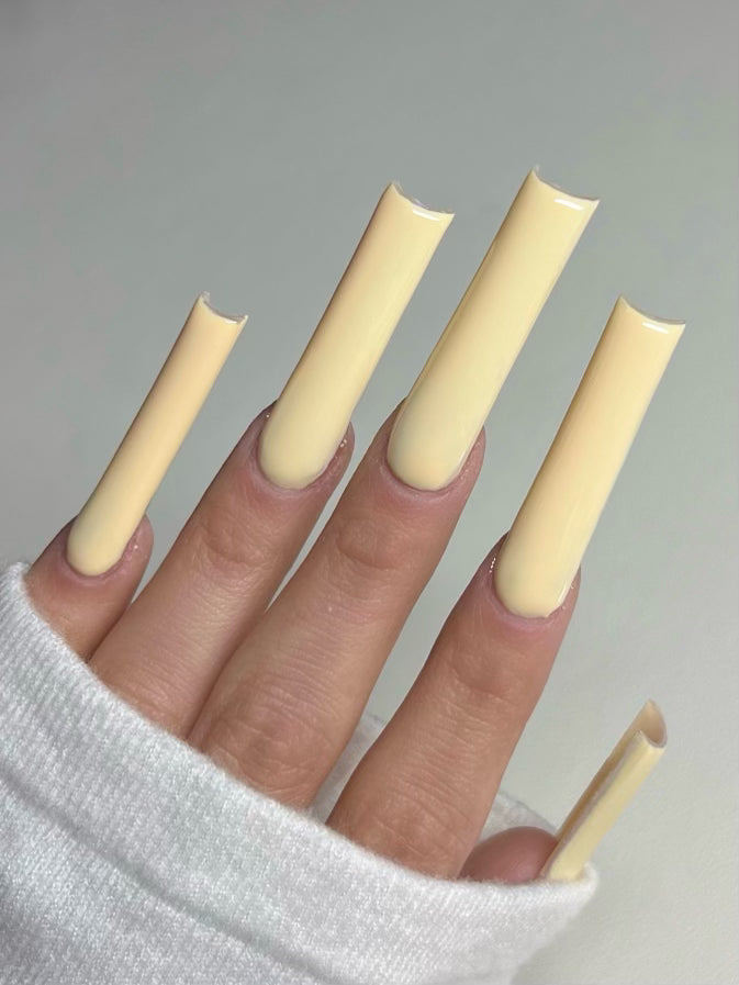 Yellow Whisper Pastel Gel Nail Polish 15ml