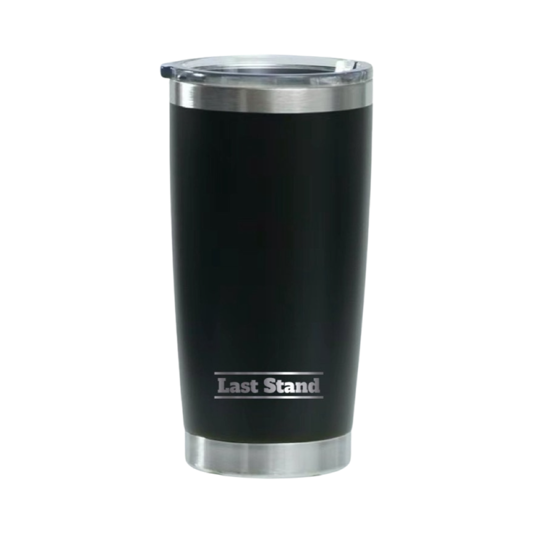 20oz Stainless Steel Insulated Tumbler - Minimalist Matte Black
