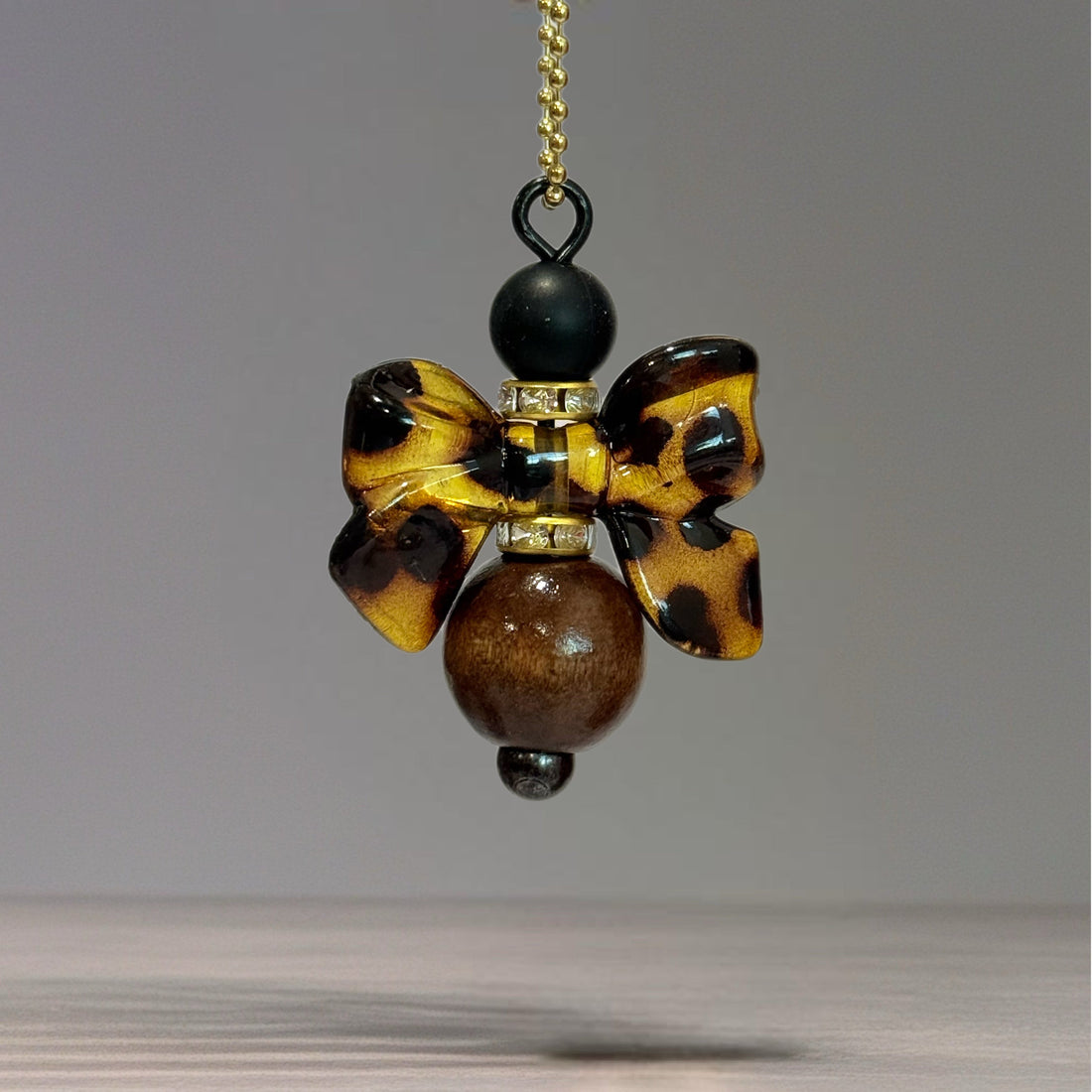 Mini Tortoise Bar Charm - Tumbler Handle Charm