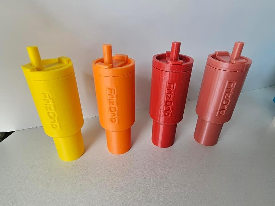 Tumbler Style Lip Balm Holder Keychain