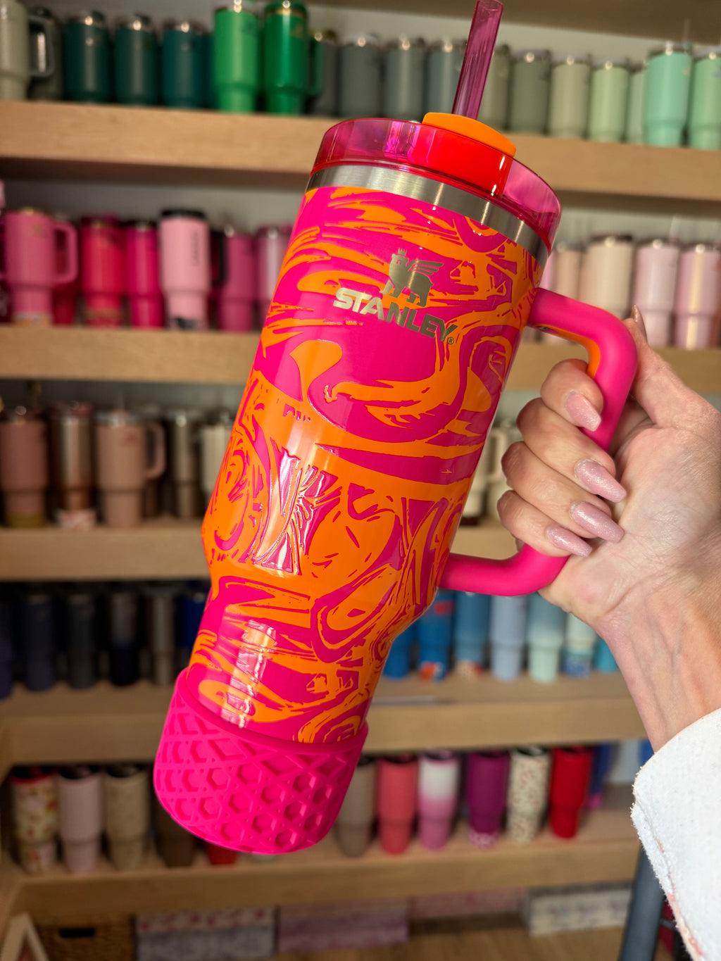 COSMO PINK Waffle Boot
