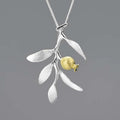 Pomegranate Branch Necklace