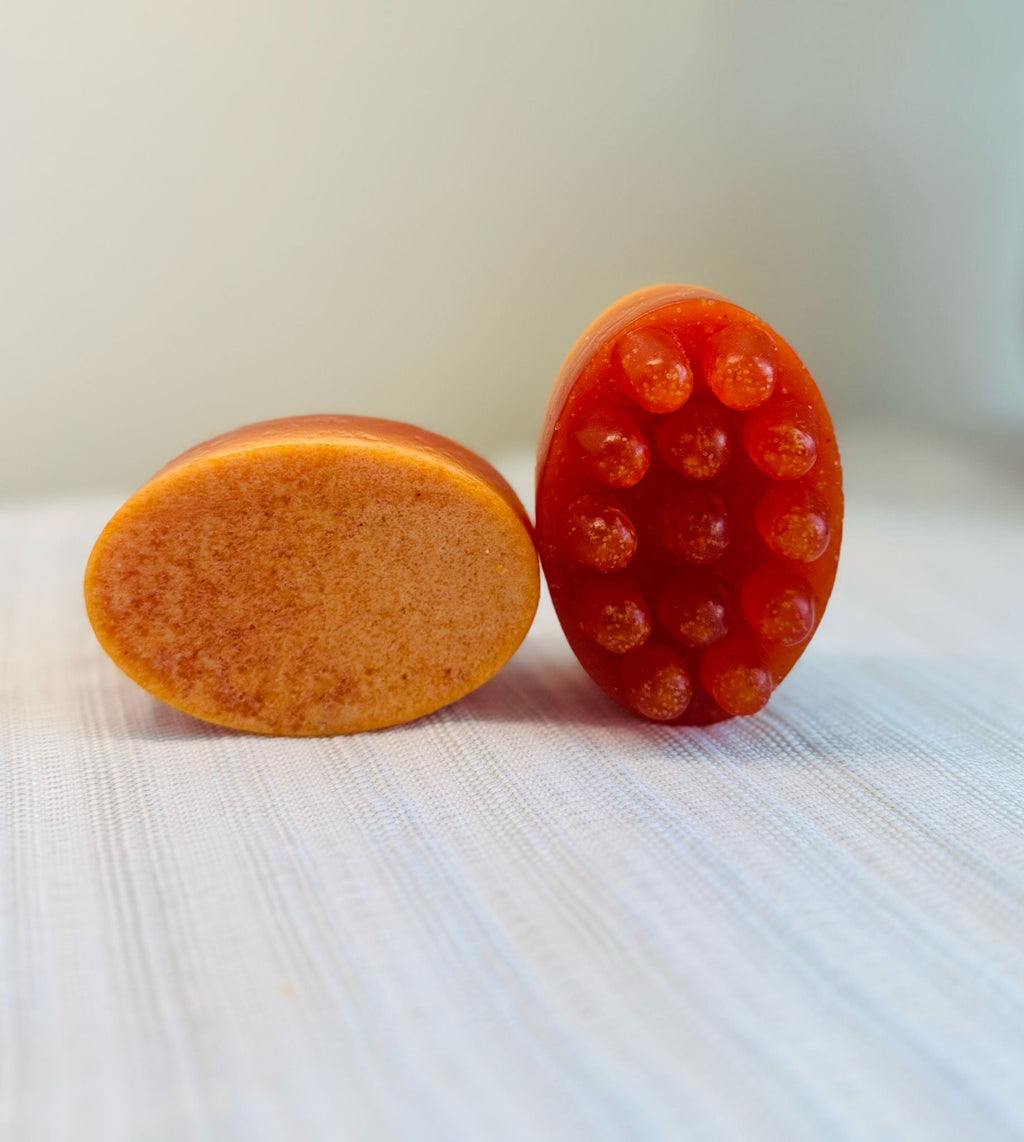 Turmeric Lemon Soap - Best for Acne, Eczema, Dark Spots & Psoriasis - Melt & Pour