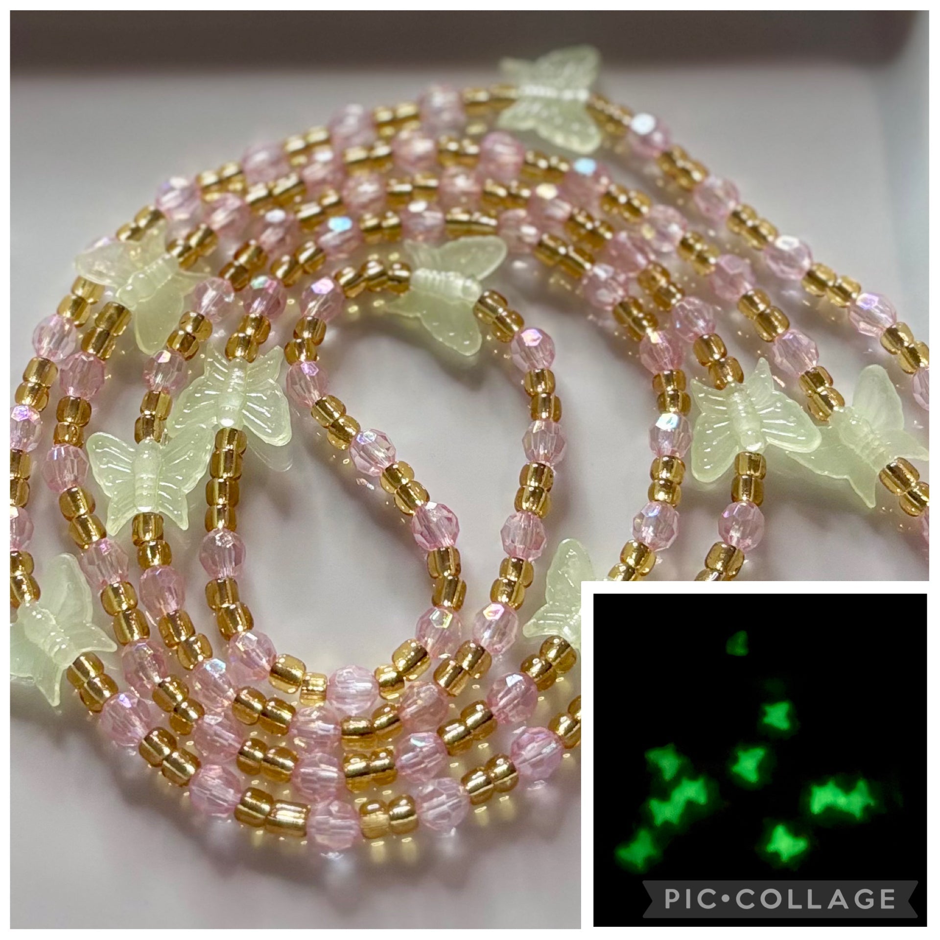 Women's Luminous Ivy Crystal Strand
